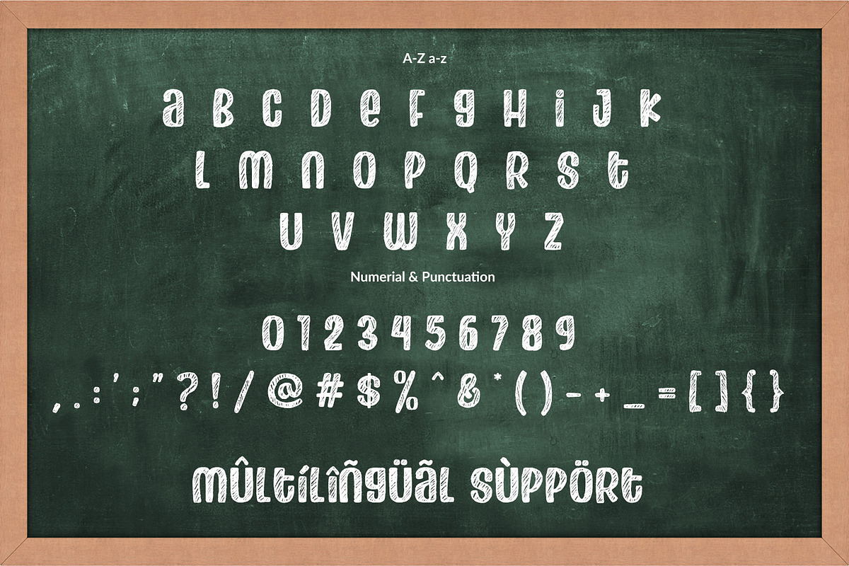 Chalk Dream, a Font by Orenari (Photo 6 of 6)