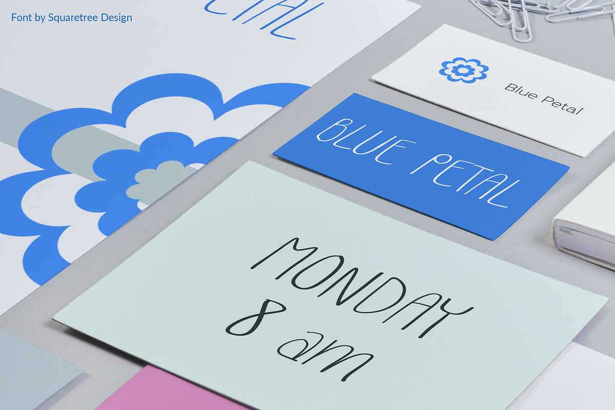 Leggy Chestnut - Handwriting Font, a Font by Squaretree Design (Photo 3 of 6)