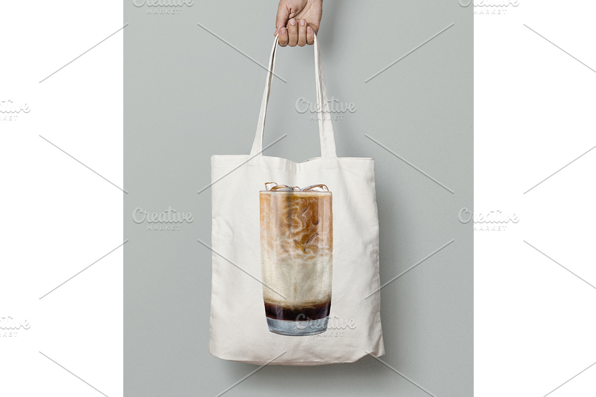 Iced coffee VECTOR illustrations, a Food Illustration by Natalka Dmitrova art (Photo 16 of 19)