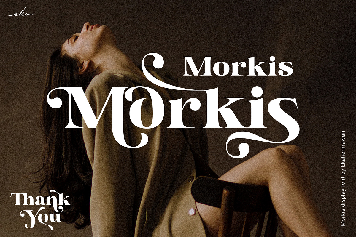Morkis - Display Serif Font, a Serif Font by Ekahermawan (Photo 10 of 10)
