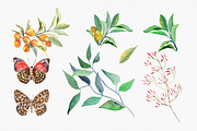 Watercolor flowers. Summer. EPS 10, an Illustration by Julycolor (Thumbnail 3 of 10)