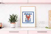 Italian Summer Stamp Clipart Bundle, an Illustration by Dream Creation (Thumbnail 6 of 8)