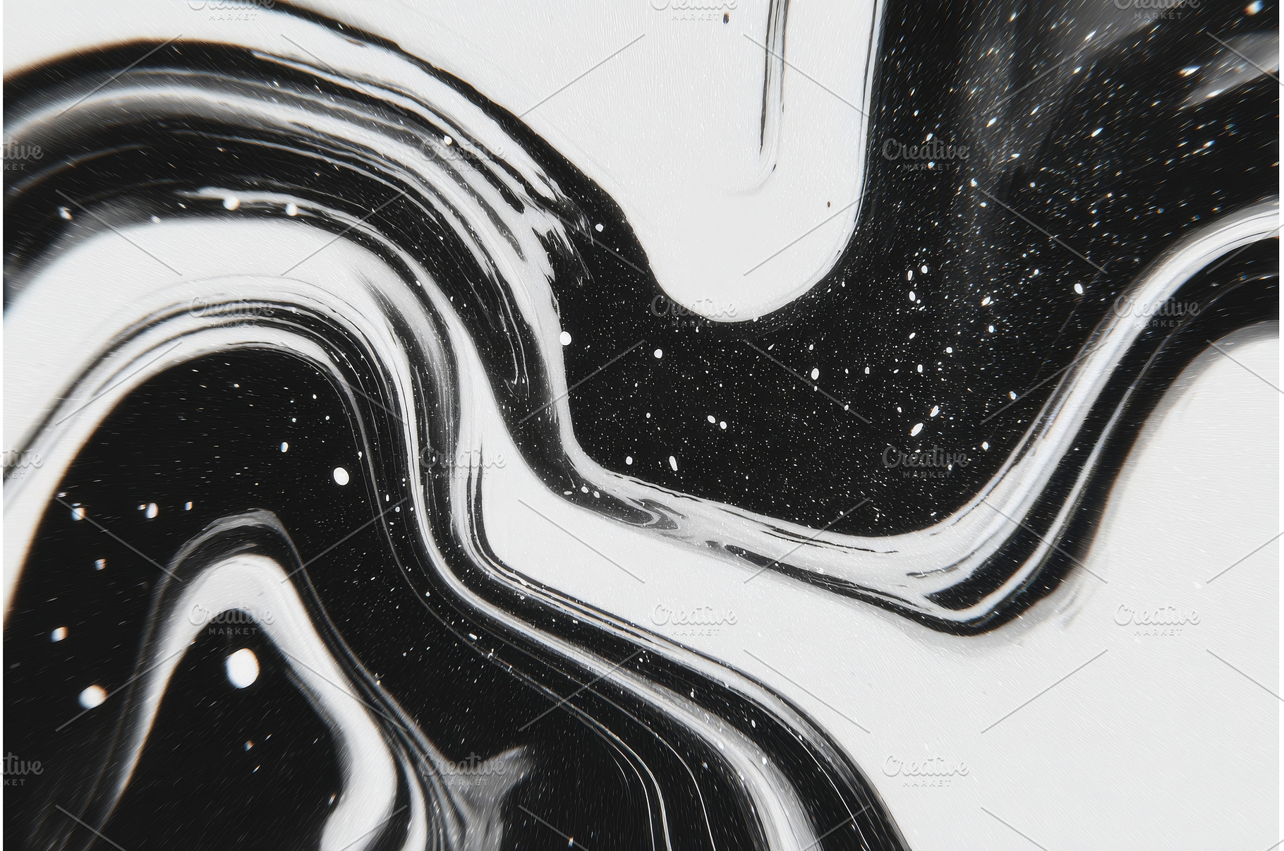 Gray and White Mixed-Media Abstract, a Background Photo by ZinetroN