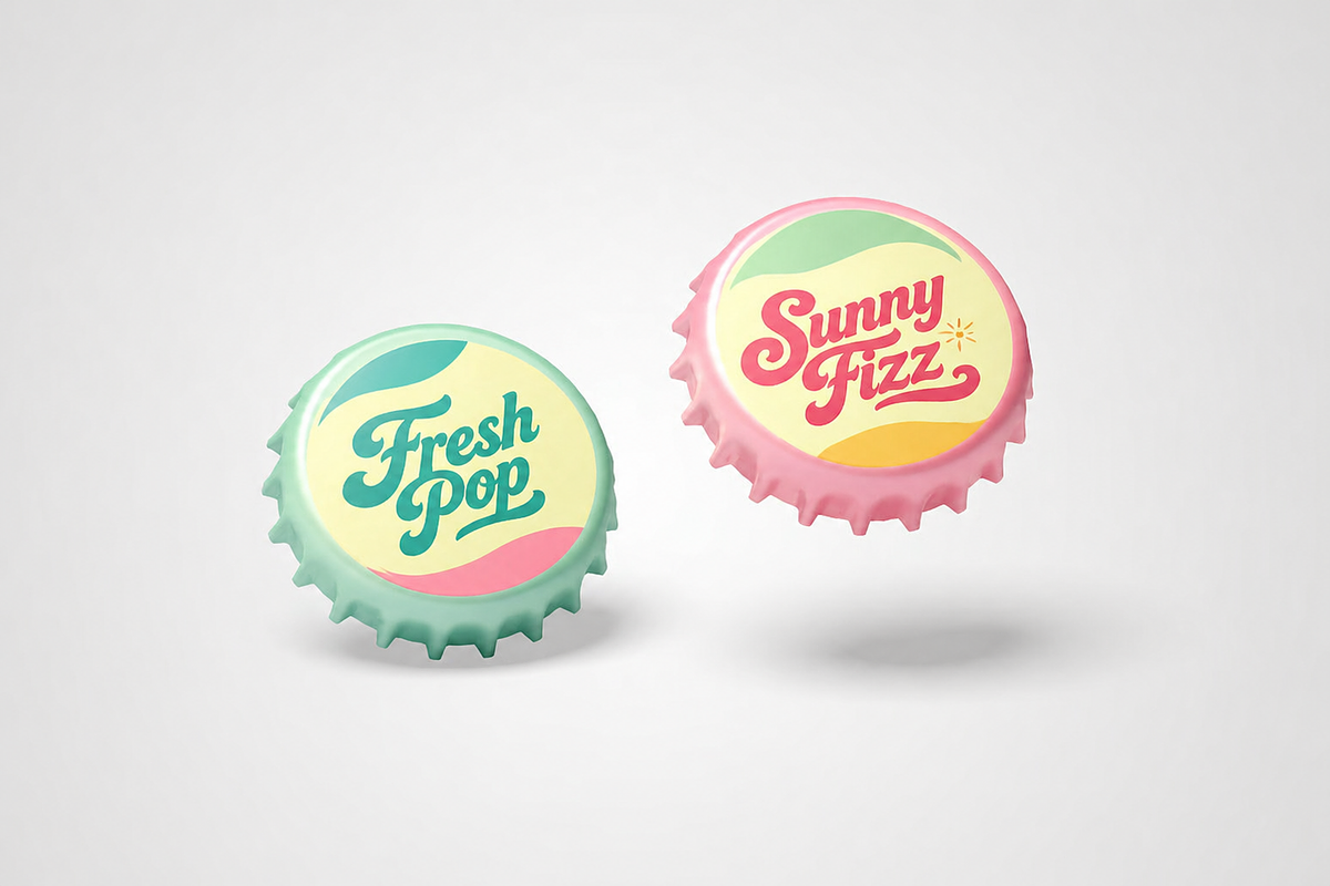 Bottle Cap Mockup, a Product Mockup by Custom.scene (Photo 2 of 4)