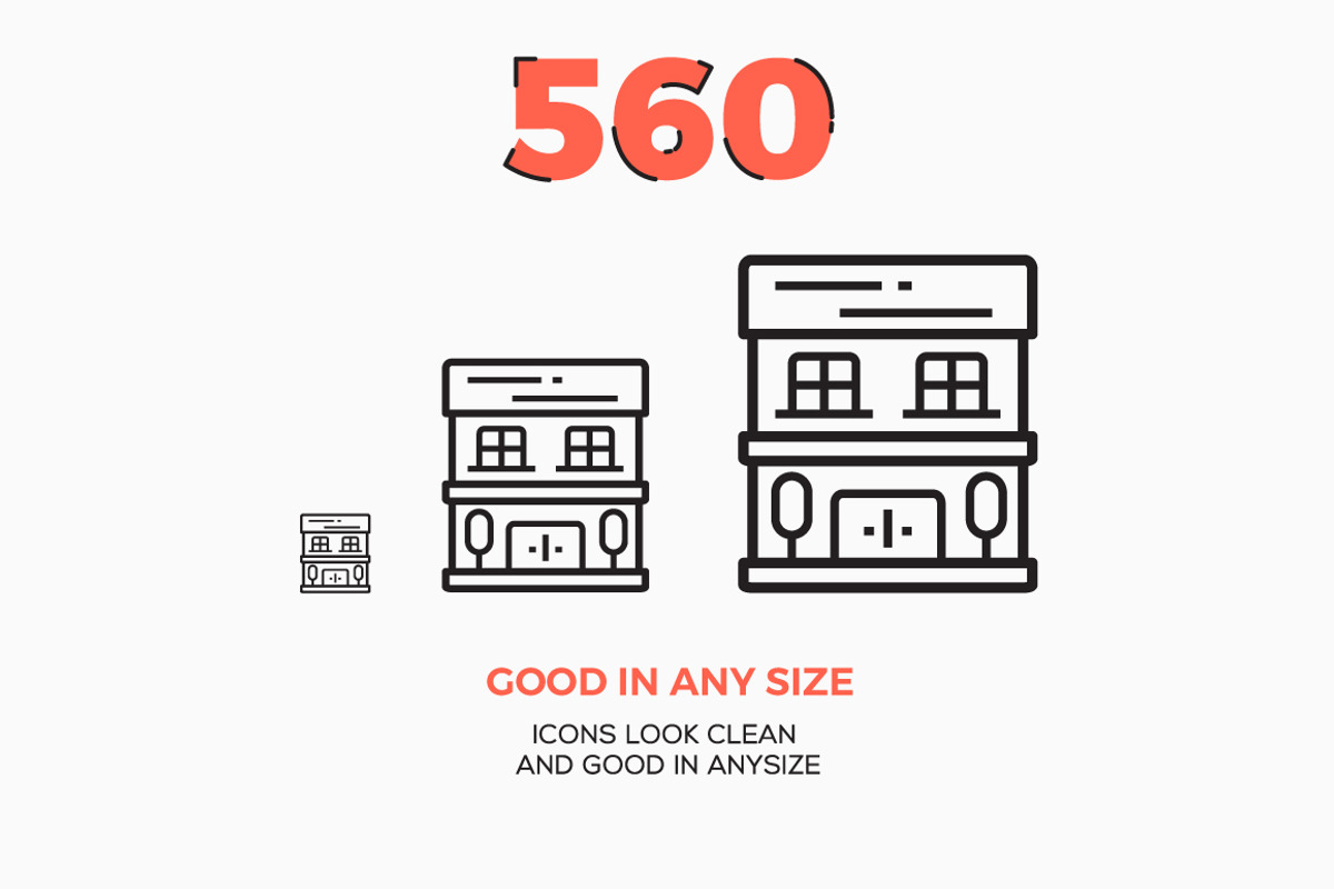 560 Modern Line icons Pack, an Outline Icon by Illustrato (Photo 3 of 4)
