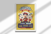 Children Pingpong Competition Flyer, a Flyer Template by Huge Dream Studio (Thumbnail 5 of 5)