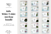 18 Kids White t-shirt Mockup bundle., a Print Template by MockupMarket (Thumbnail 1 of 19)