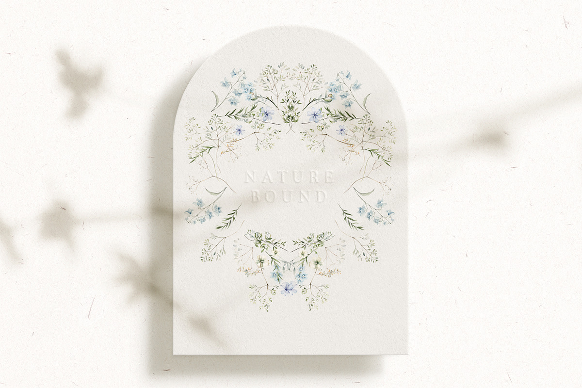 Wild Flower Watercolor & Greenery, a Decorative Illustration by Laras Wonderland (Photo 2 of 15)