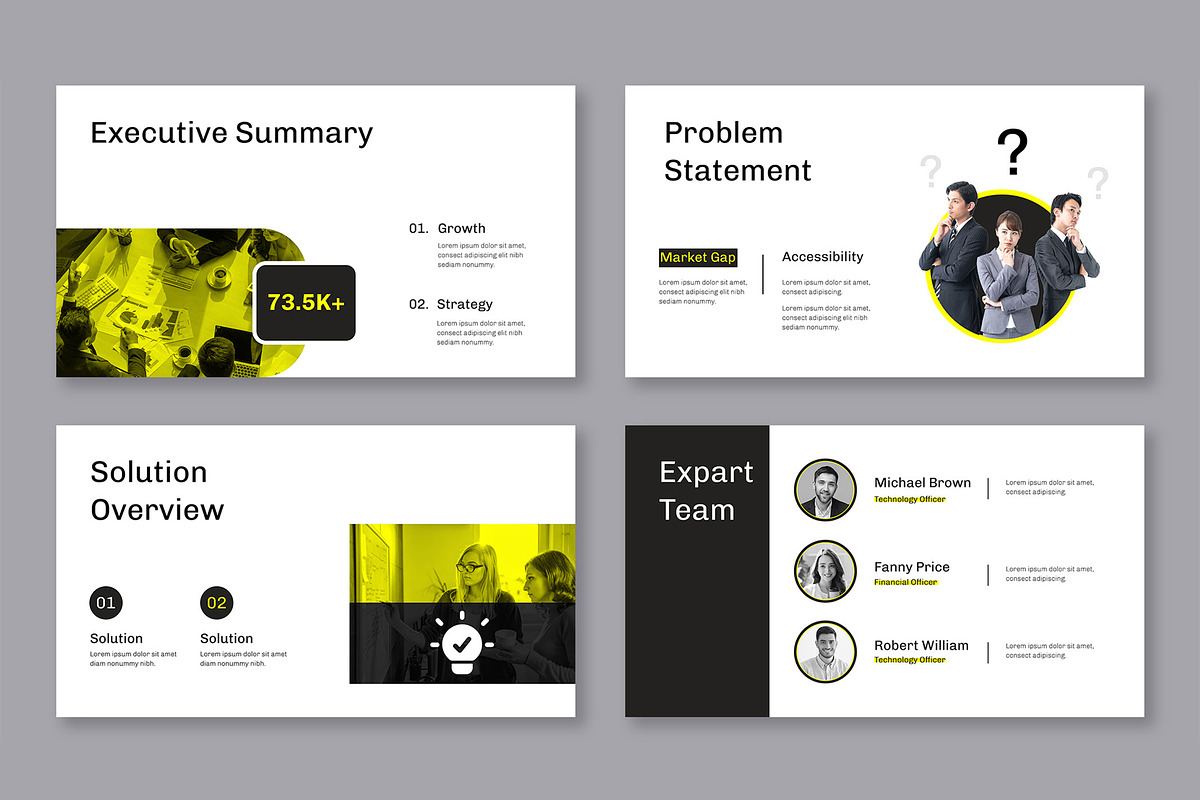Case Study Presentation Template, a Presentation Template by Mighty-Slide (Photo 3 of 5)