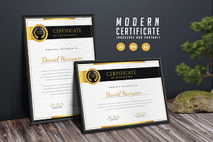 374. Modern Certificate Template