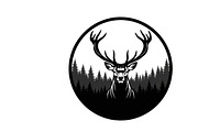 Beautiful deer forest circle art, an Illustration by Amazin_art (Thumbnail 32 of 32)