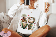 Book Lover Love PNG, an Illustration by Daily.Designs (Thumbnail 3 of 5)