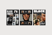 Black Friday Instagram Posts, a Templates & Theme by Uyava Space (Thumbnail 3 of 7)
