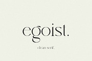Egoist - Clean Serif, a Serif Font by Mikhail Kitsune (Thumbnail 7 of 9)