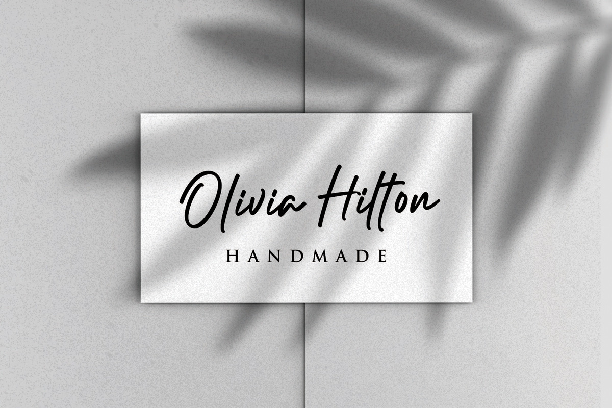 Outlander Signature, a Handwritten Font by typeline studio (Photo 3 of 6)