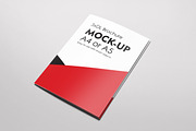 A4 or A5 Trifold Mockups, a Print Template by resumetemplathttps://d3es (Thumbnail 2 of 11)