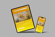 Tablet & Phone Mockup, a Device Mockup by rizalamora (Thumbnail 3 of 11)