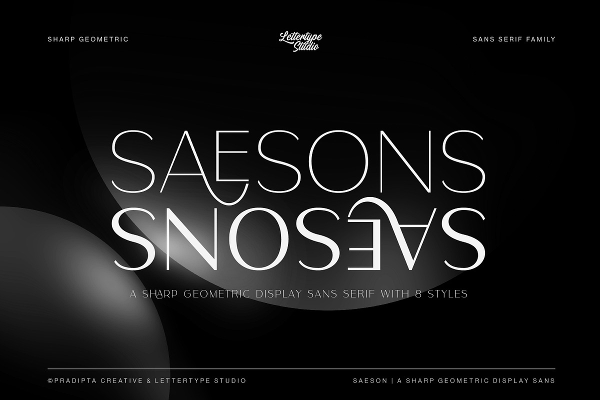Saeson a Sharp Sans Serif Family, a Sans Serif Font by Lettertype Studio (Photo 1 of 12)