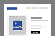 Web Wireframe for UXUI Projects, a Wireframe Template by MightyDesign (Thumbnail 2 of 9)