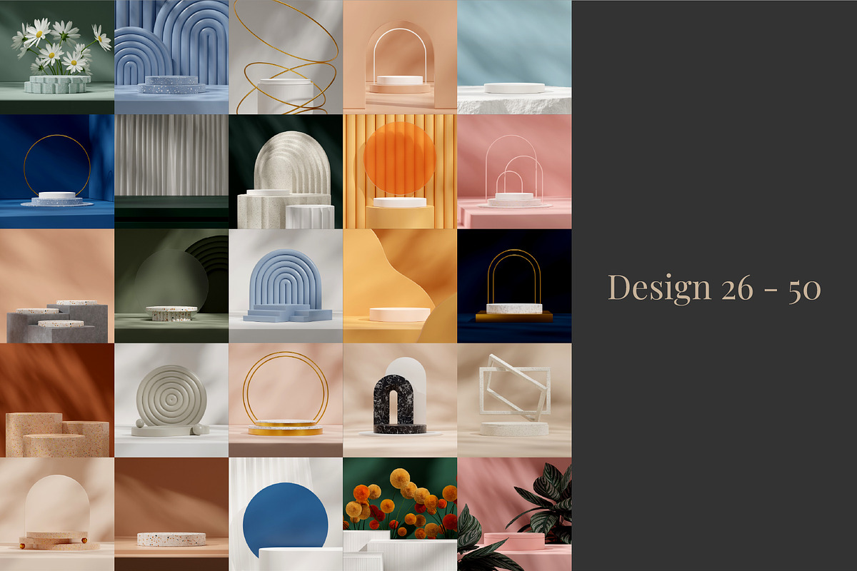 50 Podium for Product Background, a Background Graphic by faustudio (Photo 4 of 4)