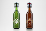 Set craft beer logo & labels., a Branding & Logo Template by SiberianArt (Thumbnail 4 of 7)