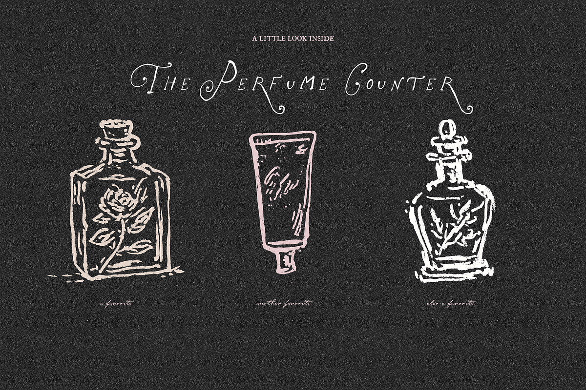 Perfume Clipart, Vanity Vector Art, an Object Illustration by The October Creative (Photo 7 of 12)