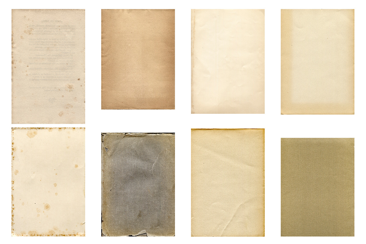 The Dusty Vintage Paper Collection, a Texture Graphic by The Dusty Inklab (Photo 8 of 14)