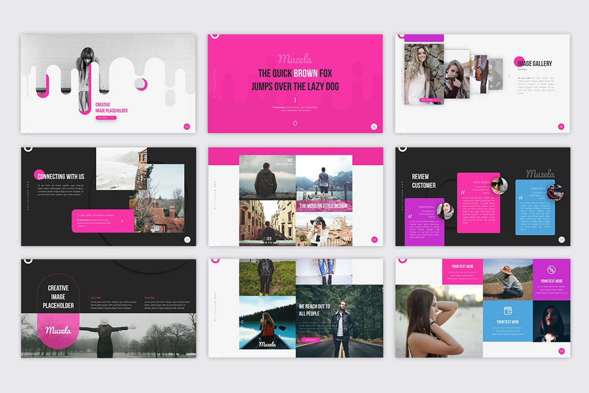 Muzella - Creative Presentation, a Presentation Template by RRGraph (Photo 4 of 8)