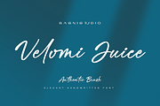Velomi Juice– Elegant Handwritten, a Handwritten Font by Basnistudio (Thumbnail 1 of 13)