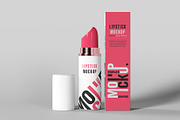 Cosmetic - Lipstick Mockup Sets, a Cups & Container Mockup by Artnivora.Std (Thumbnail 3 of 4)