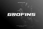 Grofins, a Font by garismantra (Thumbnail 1 of 4)