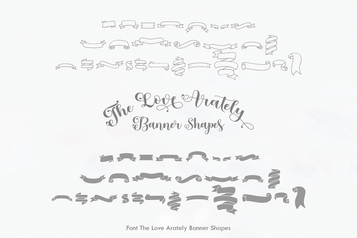 Love Arately, a Script Font by Deniz86 (Photo 5 of 11)