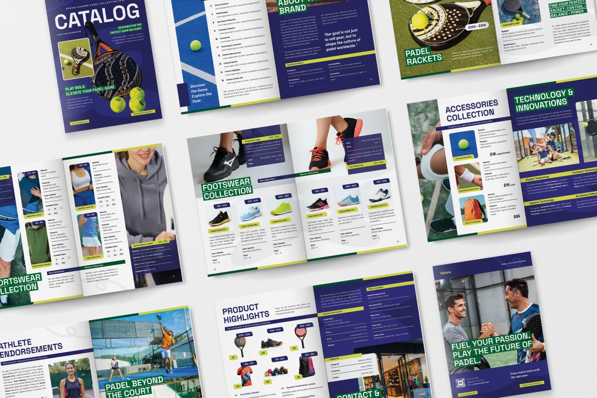 Sport Padel Catalog Brochure preview 4