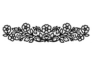Floral Grass Border Silhouette Bundl, an Illustration by Amazin_art (Thumbnail 41 of 51)