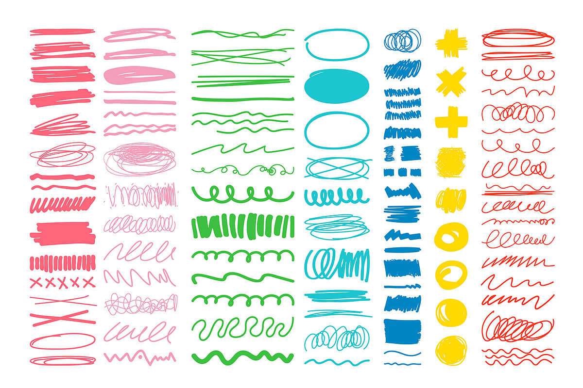 Vector Hand Drawn Design Elements, a Decorative Illustration by FourLeafLover (Photo 2 of 20)