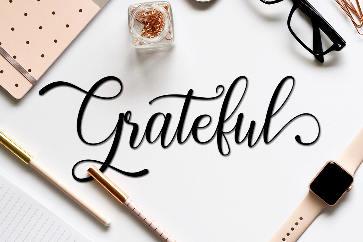 Glamour Script, a Script Font by Bosstype Studio (Photo 6 of 7)