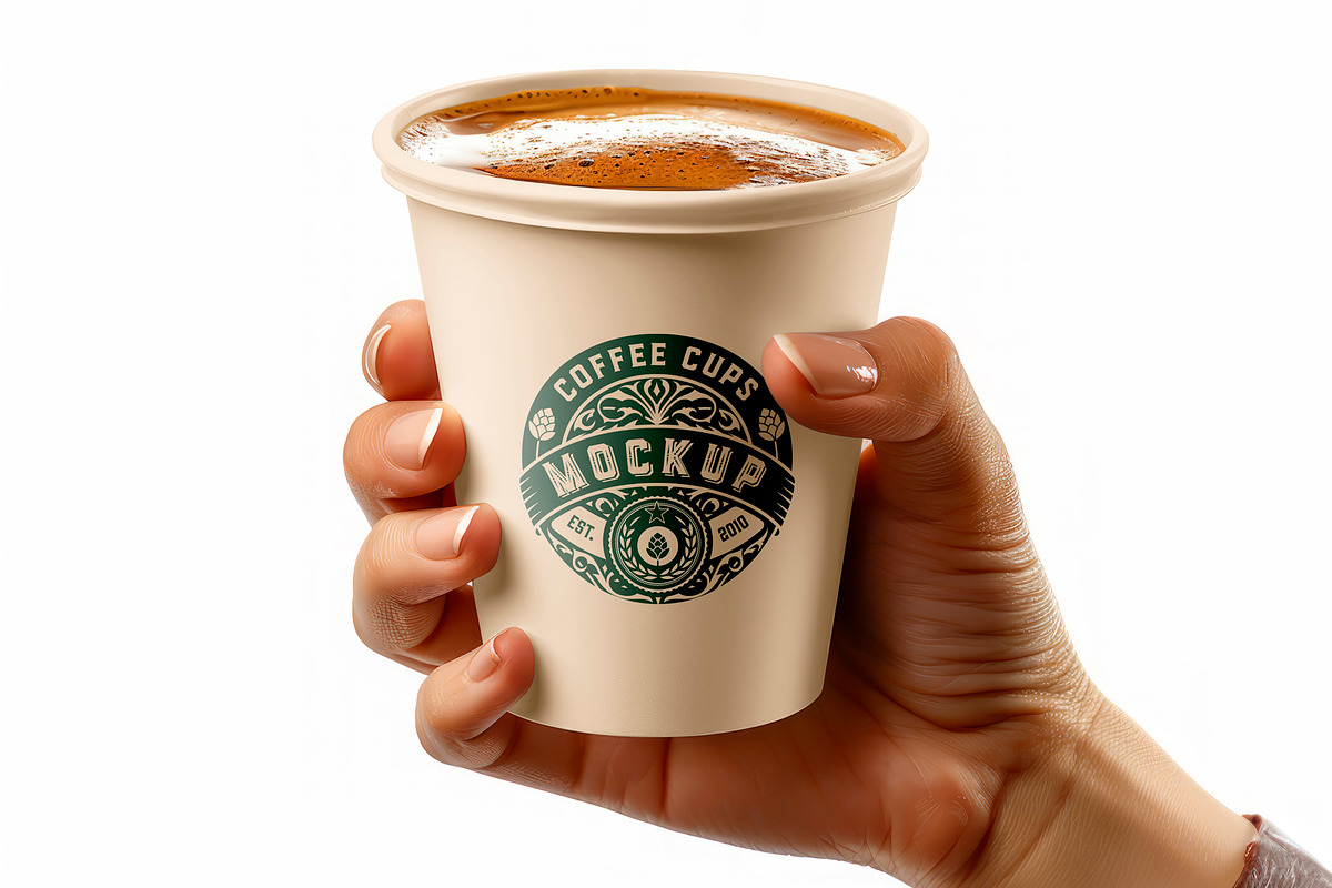Coffee Cup, a Product Mockup by OneVectorStock (Photo 1 of 2)