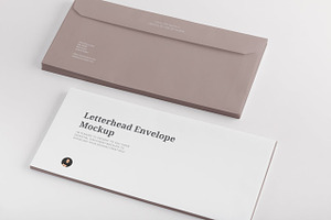 Letterhead Envelope Mockup 02