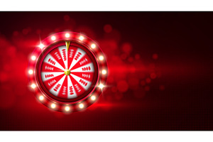 Bright casino spin wheel with, an Object Illustration by art PVP - market