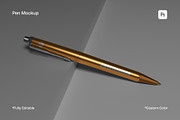 Pen Mockup, a Pens & Pencil Mockup by sweetmaroon.studio (Thumbnail 1 of 4)