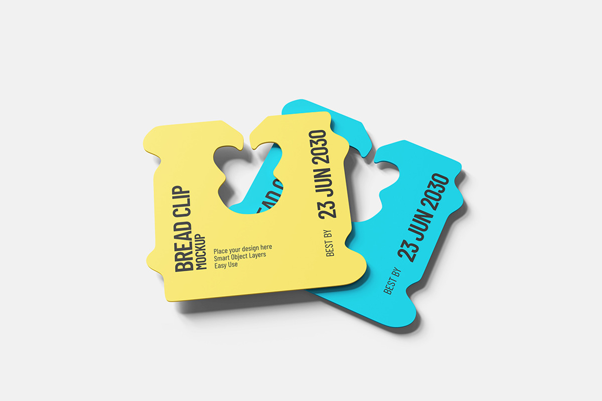 Bread Clip Mockup, a Product Mockup by MrLetters (Photo 3 of 5)