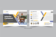 Interior design eddm postcard bundle, a Card Template by Pavel_design (Thumbnail 10 of 11)