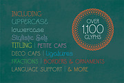 Ringlings, a Sans Serif Font by Yanky Goldman (Thumbnail 10 of 11)