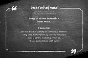 Overwhelmed handwritten, a Handwritten Font by LTNG STUDIO (Thumbnail 5 of 9)
