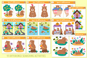 Capybara games and activities, an Education Illustration by Lexi Claus (Thumbnail 9 of 16)