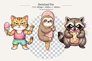 Sarcastic Ice Cream Sandwich, a Decorative Illustration by Artnoy (Thumbnail 3 of 18)