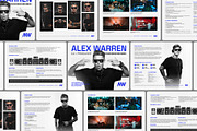 Club DJ Press Kit / EPK Template, a Resume Template by vinyljunkie (Thumbnail 2 of 8)