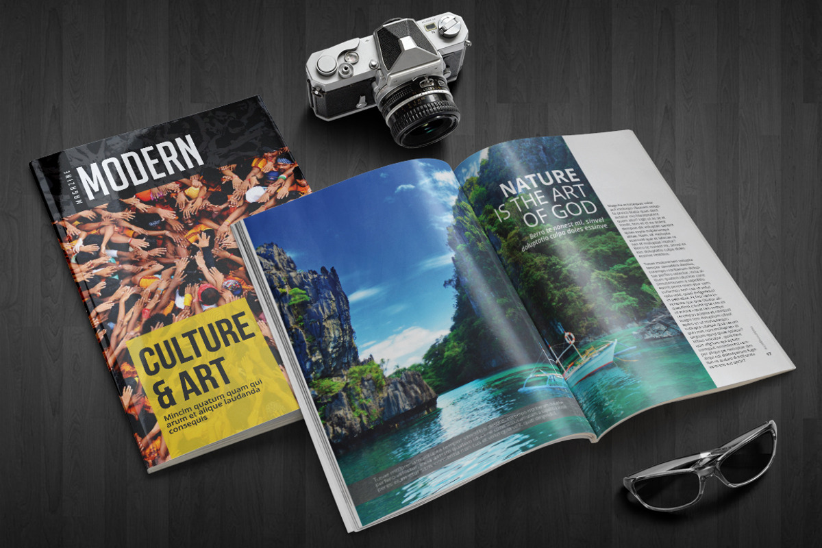 Modern Magazine (30% OFF), a Magazine Template by Canden Studio (Photo 3 of 6)