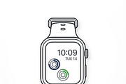 Vector Bundle Tech Device Icon, an Outline Icon by adenpinkstore (Thumbnail 7 of 12)