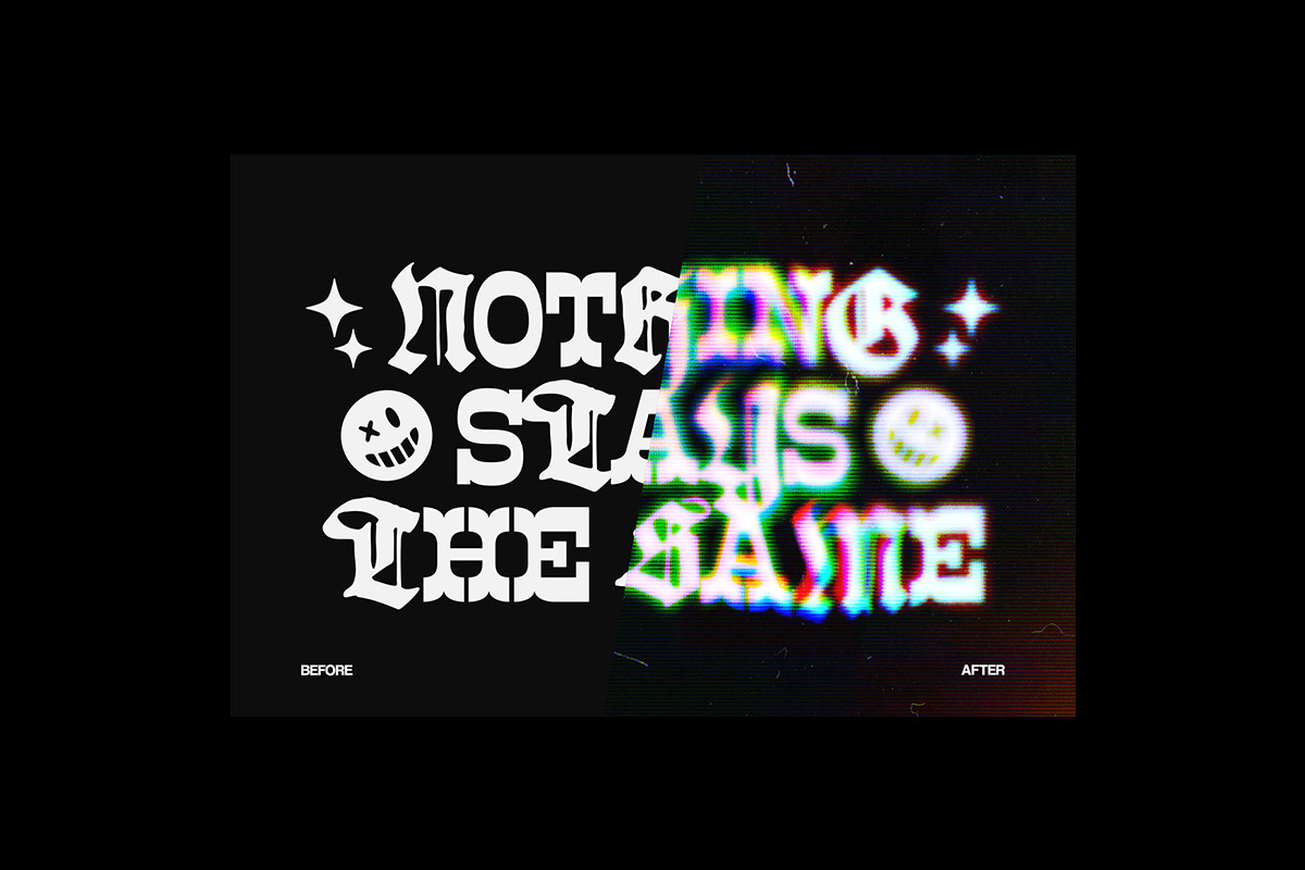 Retro Vintage Distressed Text Effect, a Layer Style Add-On by Matsero (Photo 4 of 4)